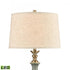 Elk Port Ewen 33 Inch High 1 Light Table Lamp in Blue Includes LED Bulb Model: 77183-LED