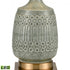 Elk Port Ewen 33 Inch High 1 Light Table Lamp in Blue Includes LED Bulb Model: 77183-LED