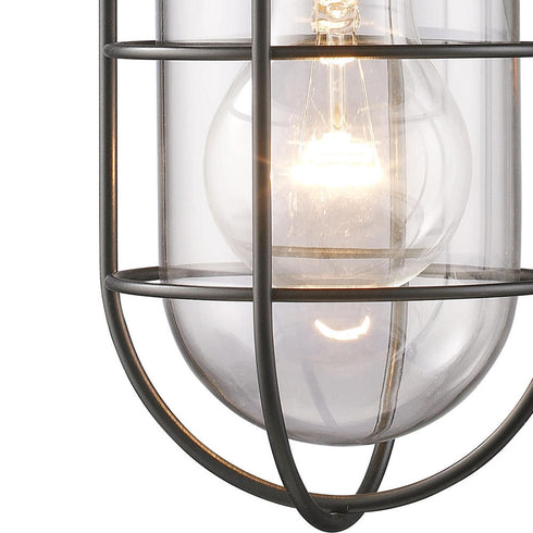 Elk Portside SCONCE in Matte Black Finish Model: 42284/1