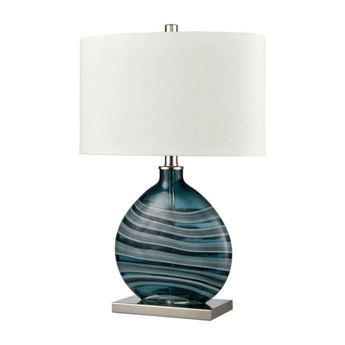 Elk Portview TABLE LAMP in Teal Finish Model: H0019-8555