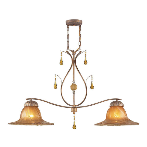 Elk Provenzia ISLAND LIGHT in Argento Bronze Finish Model: 3576/2