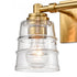 Elk Pulsate 13 Inch Wide 2 Light Vanity Light in Satin Brass Model: 67971/2