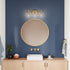 Elk Pulsate 21.5 Inch Wide 3 Light Vanity Light in Satin Brass Model: 67972/3
