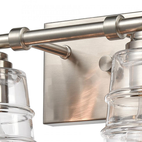 Elk Pulsate 30.25 Inch Wide 4 Light Vanity Light in Satin Nickel Model: 67963/4