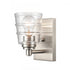 Elk Pulsate 4.5 Inch Wide 1 Light Vanity Light in Satin Nickel Model: 67960/1