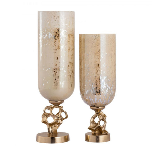 Elk Radner Hurricane Set of 2 Gold in Antique Cream Finish Model: S0807-11353/S2
