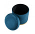 Elk Raina BENCH OTTOMAN in Dark Blue Finish Model: S0035-9180
