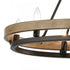 Elk Ramsey ISLAND LIGHT in Matte Black Finish Model: 75055/8