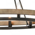 Elk Ramsey ISLAND LIGHT in Matte Black Finish Model: 75055/8