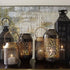 Elk Rawmarsh CANDLE CANDLEHOLDER (4 pack) (4 pack) in Matte Black Finish Model: S0037-8091