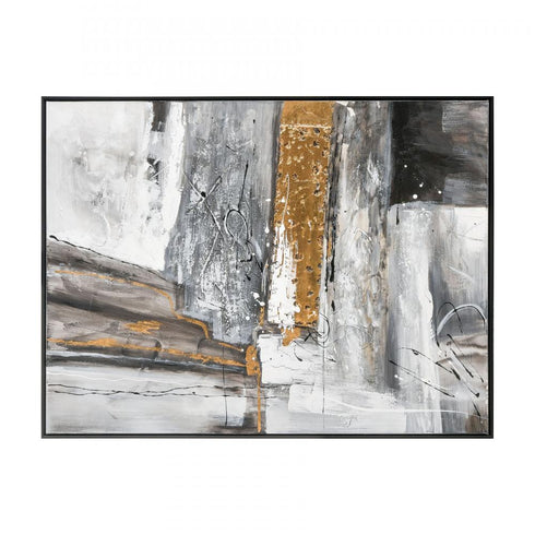 Elk Readingin Gray WALL ART in Gray Finish Model: S0016-8139