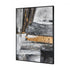 Elk Readingin Gray WALL ART in Gray Finish Model: S0016-8139