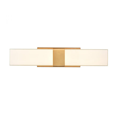 Elk Reciprocate 25 Inch Wide 2 Light Vanity Light in Aged Brass Model: 81670/2