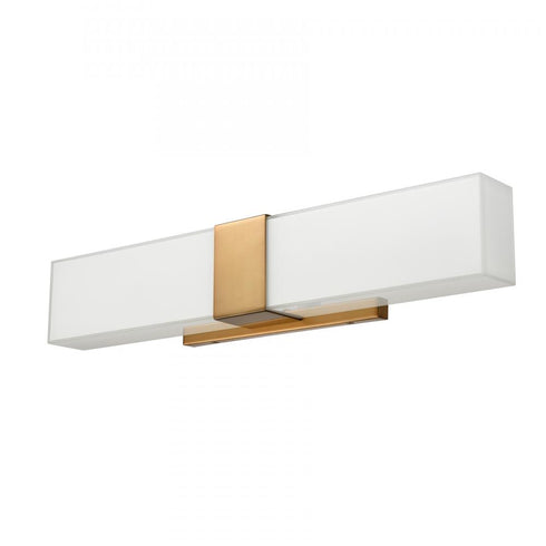 Elk Reciprocate 25 Inch Wide 2 Light Vanity Light in Aged Brass Model: 81670/2
