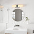 Elk Reciprocate 25 Inch Wide 2 Light Vanity Light in Matte Black Model: 81680/2