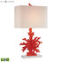Elk Red Coral TABLE LAMP in Red Finish Model: D2493-LED