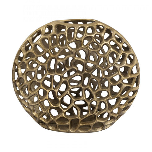 Elk Reef VASE JAR BOTTLE in Gold Finish Model: S0807-8745