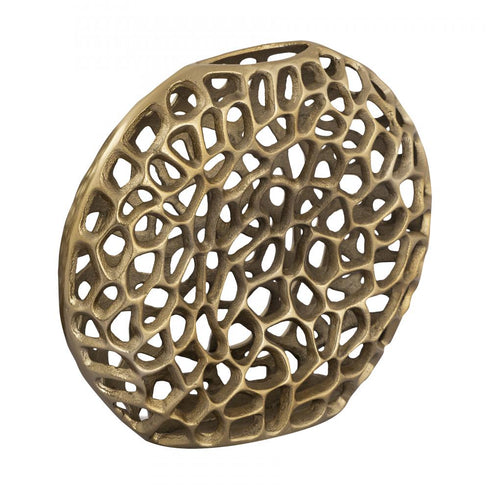 Elk Reef VASE JAR BOTTLE in Gold Finish Model: S0807-8745