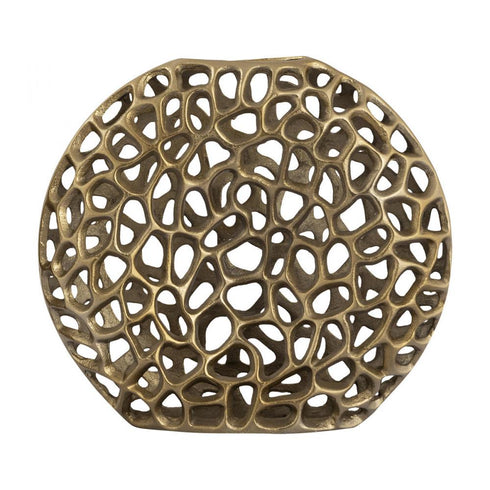 Elk Reef VASE JAR BOTTLE in Gold Finish Model: S0807-8745