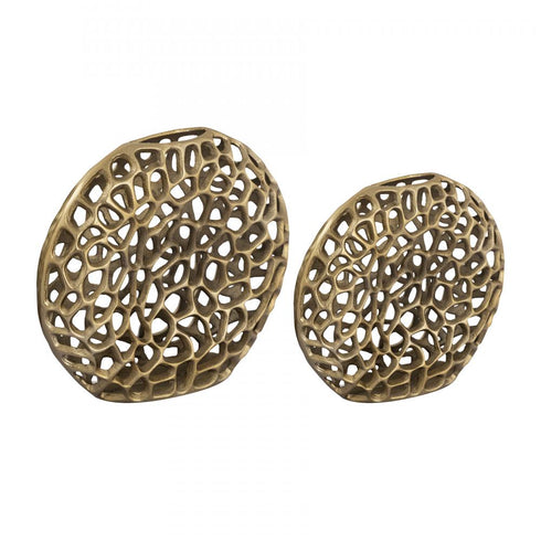 Elk Reef VASE JAR BOTTLE in Gold Finish Model: S0807-8746