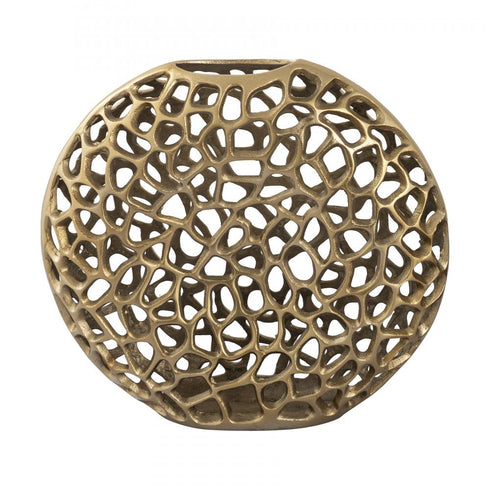 Elk Reef VASE JAR BOTTLE in Gold Finish Model: S0807-8746
