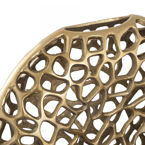 Elk Reef VASE JAR BOTTLE in Gold Finish Model: S0807-8746