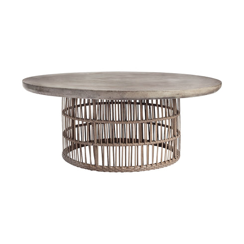 Elk Refuge COFFEE TABLE in Waxed Concrete Finish Model: 157-022