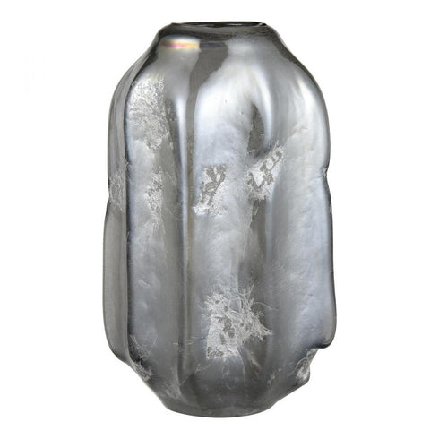 Elk Regard VASE JAR BOTTLE in Metallic Silver Finish Model: S0047-8081