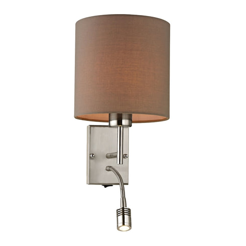 Elk Regina 1 Light SCONCE in Brushed Nickel Finish Model: 17151/2