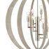 Elk Retro Rings CHANDELIER in Sandy Beechwood Finish Model: 82067/6