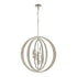 Elk Retro Rings CHANDELIER in Sandy Beechwood Finish Model: 82067/6