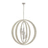 Elk Retro Rings CHANDELIER in Sandy Beechwood Finish Model: 82068/9