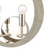 Elk Retro Rings SCONCE in Sandy Beechwood Finish Model: 82064/2