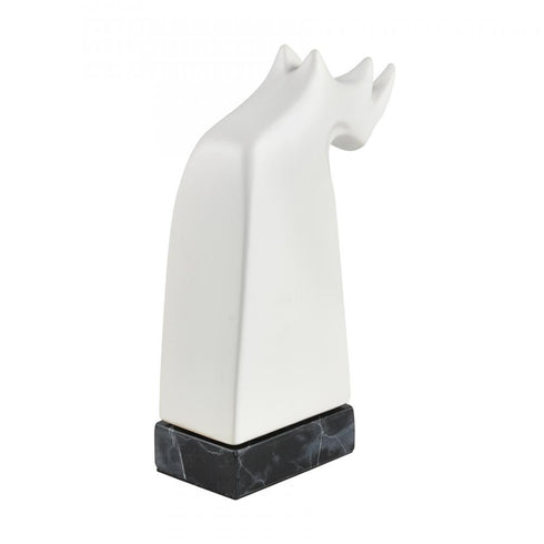 Elk Rhino ORNAMENTAL ACCESSORY (2 pack) (2 pack) in Matte White Finish Model: H0017-9156