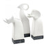 Elk Rhino ORNAMENTAL ACCESSORY (2 pack) (2 pack) in Matte White Finish Model: H0017-9156