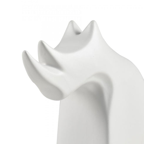 Elk Rhino ORNAMENTAL ACCESSORY (2 pack) (2 pack) in Matte White Finish Model: H0017-9156