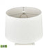 Elk Rhoda 24 Inch High 1 Light Table Lamp in White Includes LED Bulb Model: H0019-7992-LED