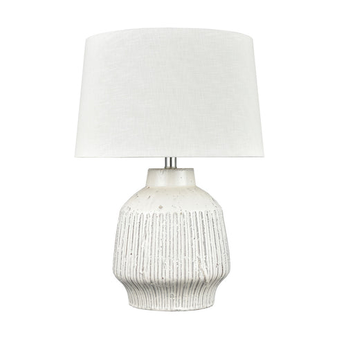 Elk Rhoda TABLE LAMP in White Finish Model: H0019-7992