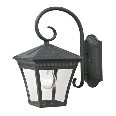 Elk Ridgewood 1 Light SCONCE in Matte Textured Black Finish Model: 8401EW/65