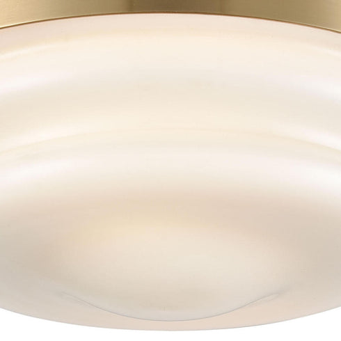 Elk Riley FLUSH MOUNT in Satin Brass Finish Model: 16093/2