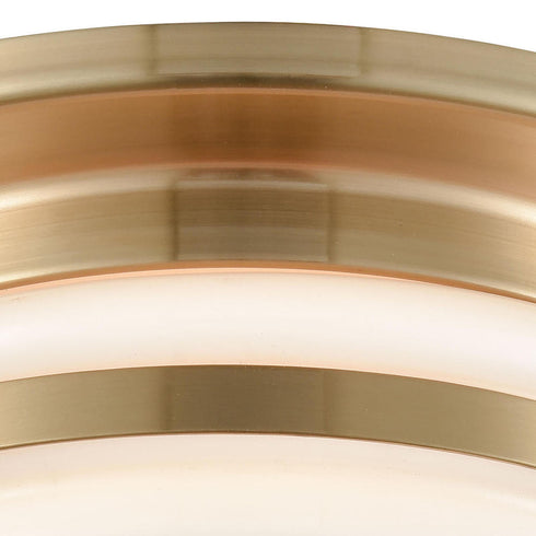 Elk Riley FLUSH MOUNT in Satin Brass Finish Model: 16093/2