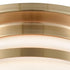 Elk Riley FLUSH MOUNT in Satin Brass Finish Model: 16093/2