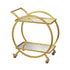 Elk Ring ACCENT TABLE in Gold Finish Model: 351-10212