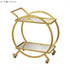 Elk Ring ACCENT TABLE in Gold Finish Model: 351-10212