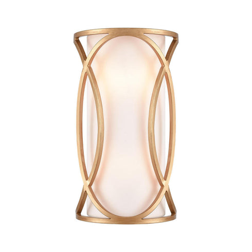 Elk Ringlets SCONCE in Matte Gold Finish Model: 33421/2