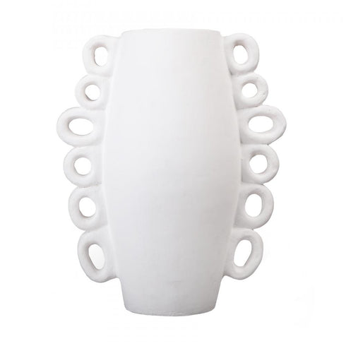 Elk Rinko Tall Vase in White Model: S0077-12105