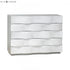Elk Ripple Effect CHEST in Pigeon White Finish Model: 6418002