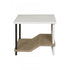 Elk Riverview Accent Table White in Checkmate White Finish Model: S0075-9969
