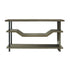 Elk Riverview Console Table Gray in Polished Slate Finish Model: S0075-9880
