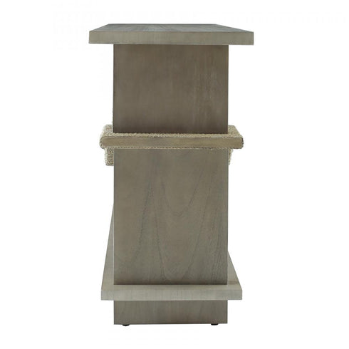 Elk Riverview Console Table Gray in Polished Slate Finish Model: S0075-9880